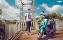 "Hot boy" Hà thành đậm cá tinh cùng xe điện Dina Anbico